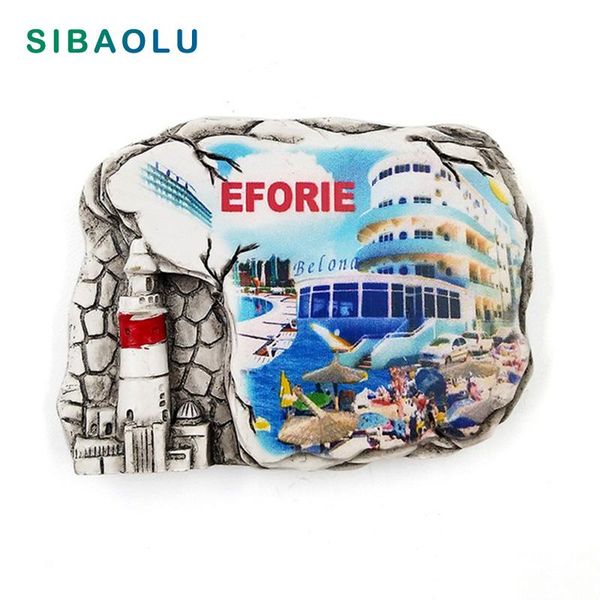 

romania travel souvenir scenery eforie 3d high end resin fridge magnets gift refrigerator magnetic sticker home decoration decor wmtidq