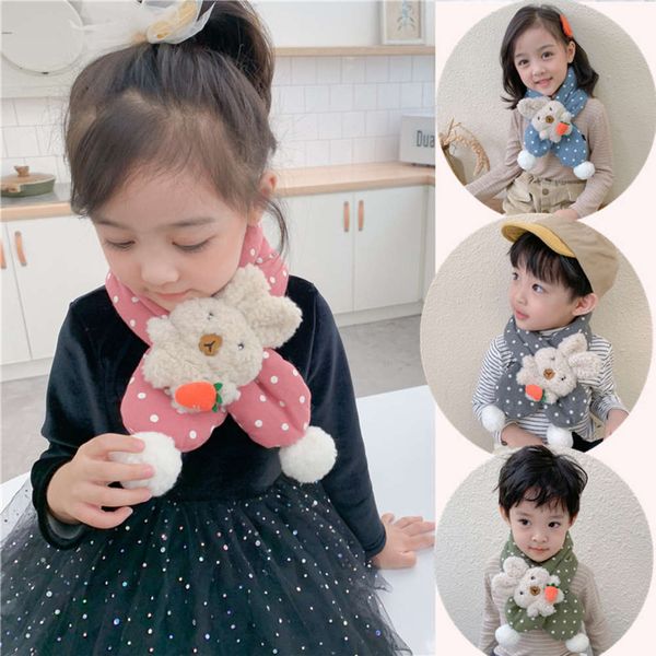 

cotton clip new cross scarf for boys and girls, Red;brown