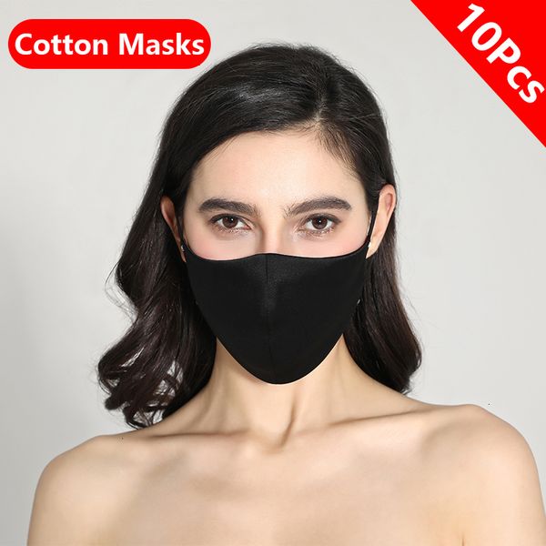 

factoryo5h9washable pm2.5 face cotton masks protective anti respirator dustproof mouth fashion luxury mens women dust black m
