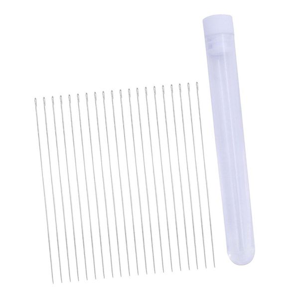 

20x beading needles jewelry pins threading tools dy jewelry making accessory 80mm needles 20x beading wmtbfs