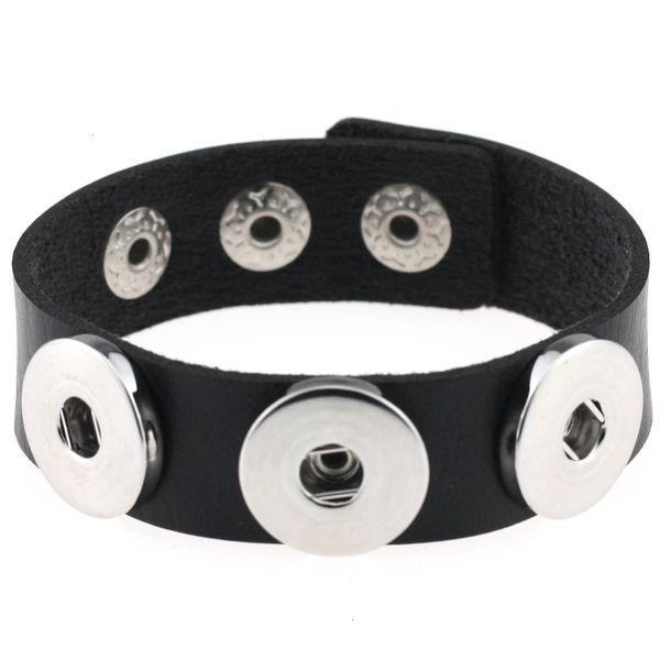 

wmo1quality bangles pu high bracelet 14 leather color bracelets for women 18mm snap button jewelry christmas decorations