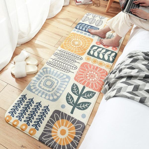 

soft long rug carpet for bedroom bedside non slip tatami floor mat cashmere modern simple home living room area rugs carpets1
