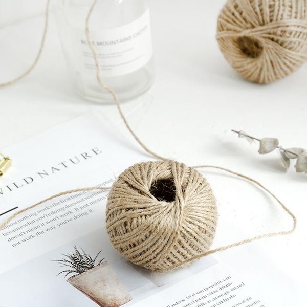 

64m office канцелярские изделия подарка украшения пеньки веревка сумочка конверт конопли веревка фото стены первичный цвет ретро натуральный