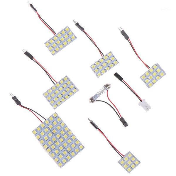 

ba9s t10 5w smd led car led vehicle panel lamp auto interior reading lamp bulb light dome festoon light dc 12v1