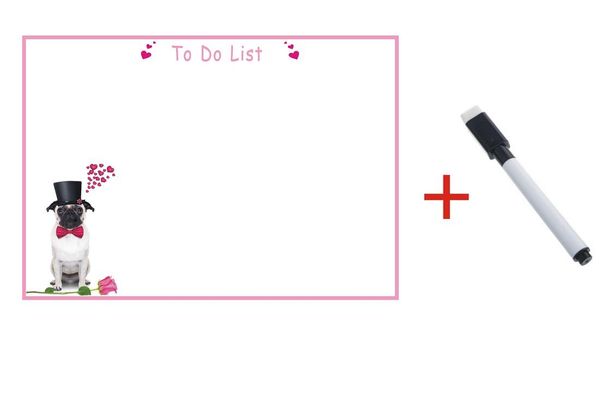 

140mmx200mm magnetic whiteboard fridge magnets marker pen writing message board planner to do list reminder home kitchen decor wmtndj
