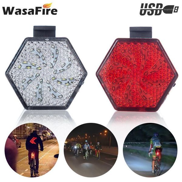 

bike bicycle diamond taillight usb charging waterproof mountain outdoor taillight night riding led safety warning cycling light1