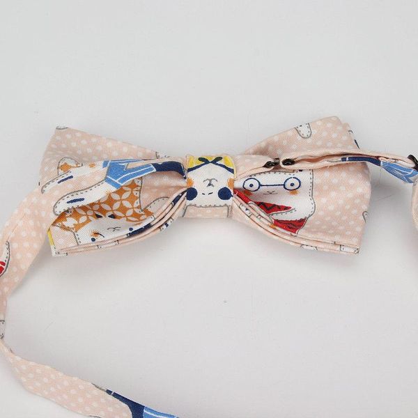 

новый стиль мужской хлопчатобумажный винтаж животных печати шеи бабочка галстук бабочка для человека милый бабочка смокинг свадьба школа бан, Black;gray