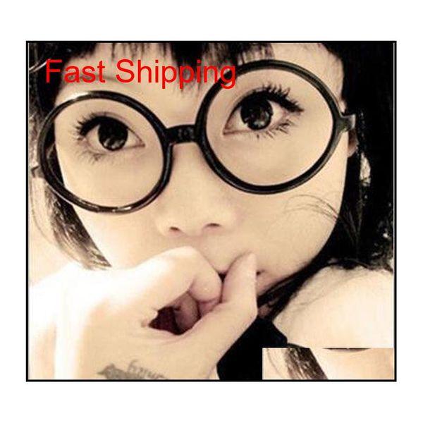 

glasses frame fashion girls eyeglasses sunglasses without lenses super light and lovely frame glasses muti-color wholesale 0006gls-100 810f, Black