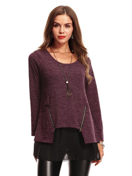 

long fake two piece in the wind 9813, Black;gray