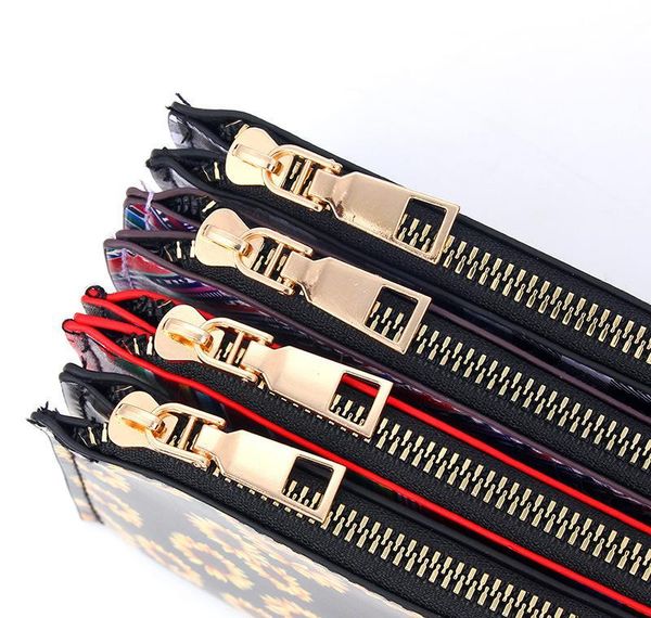 

leopard print pu leather tassel bracelet double layer women's keychain wallet card bag mobile phone bag clut jllyve fight2010