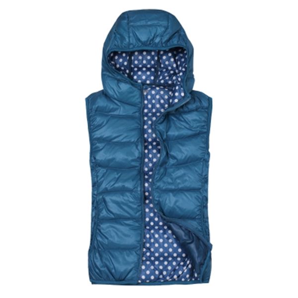 

2021 new women's short black winter down jacket sleeveless shallots mujer sin mangoes with hood wxf145 vests i3kr