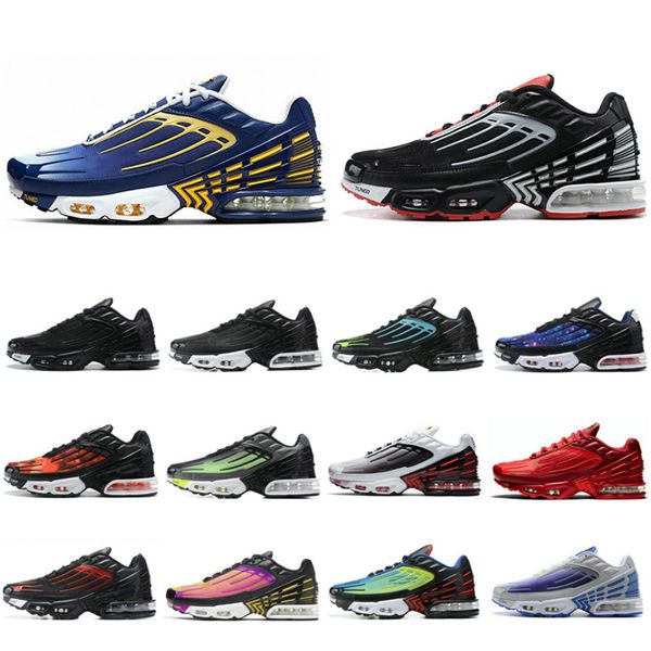 

tn 3 tuned womens mens running shoes tn plus 3 iii laser blue deep royal black red hyper royal grey trainers sneakers