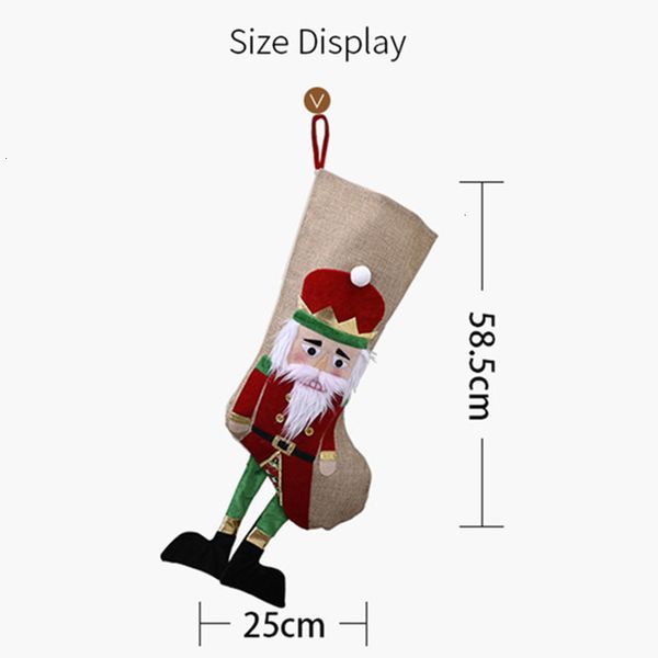 

pendant old tree man stocking hanging xmas 2020 ornament christmas sock candy gift bag for kids home decor