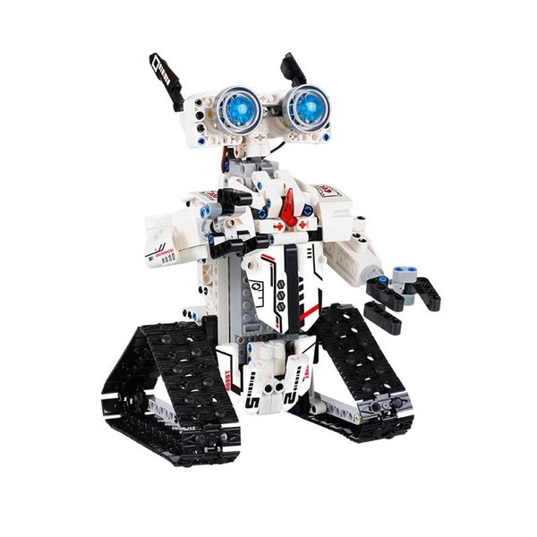 

467 шт. техника rc контроль приложения робот установлен строительный блок пульт дистанционного управления новая модель рисунок кирпичи набор