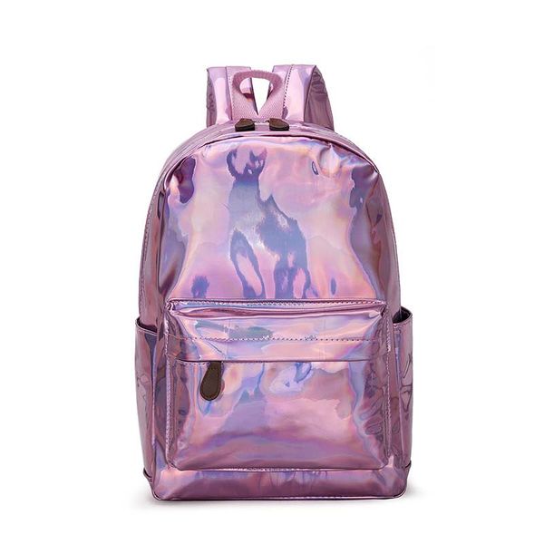 

large capacity travel bag laser bagpack holographic backpack school backpack for girls rucksack