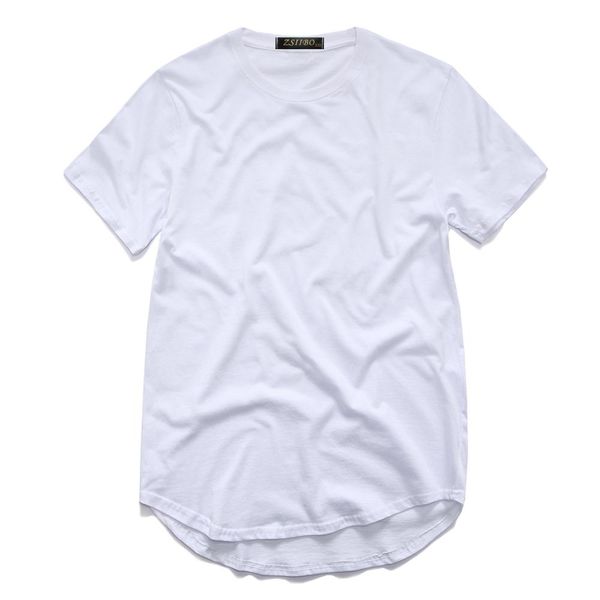 

хлопок моды extended long line мужская футболка streetwear hip hop футболка punk с коротким рукавом топы justin bieber tshirt tx145 rc wmtxi