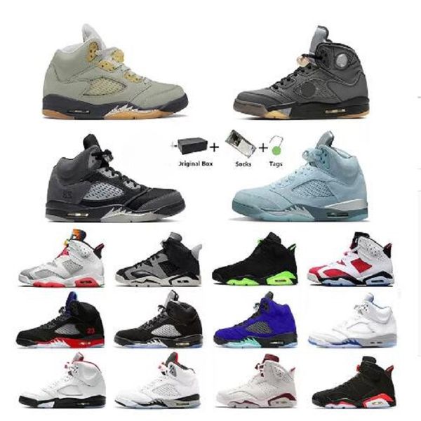 

with box jumpman 5 5s v basketball shoes mens designer florida gators camo marquette fire red blue bird easter concord shattered backboard s