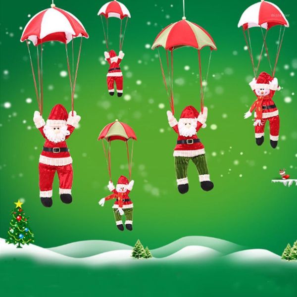 

christmas decorations lovely hanging pendant parachute santa claus decoration great for home ceiling1