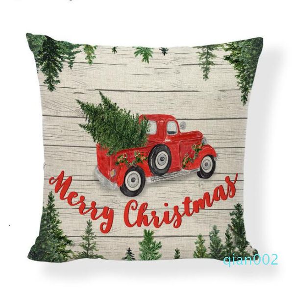 

factory0aulpillow christmas trucker hold claus pillow case santa cover xmas gift throw pillow cases christmas cushion fo