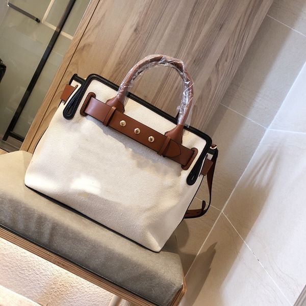 

luxury super classic temperament ladies shopping bag british style fashion catwalk handbag large capacity ing, Black