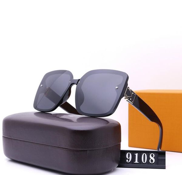

2020designer sunglasses metal hinge sunglasses men glasses women sun glasses uv400 lens with cases and box, White;black