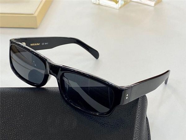 

wholesale new fashion design sunglasses 40087 small square frame retro popular style imported italian plate uv400 eyewear, White;black