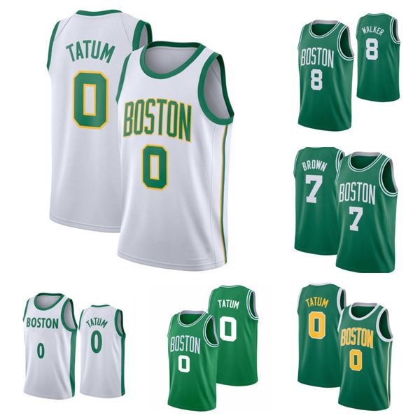 

2020 mens youth kids jayson 0 tatum larry 33 bird basketball jersey kemba 8 walker jaylen 7 brown marcus 36 smart 2021 new mesh jerseys, Black;red