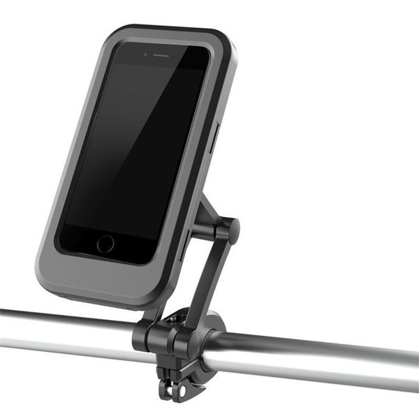 

adjustable waterproof bike bicycle motorcycle ram handlebar cell extend mobile phone holder for outdoor riding