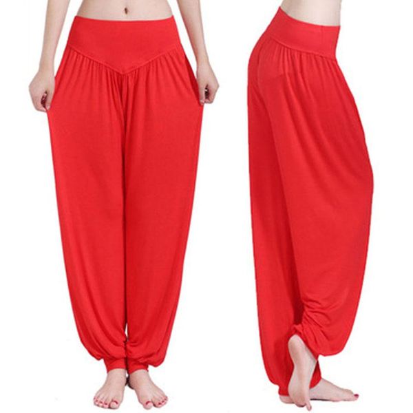 

йога брюки женщины плюс размер спортивные брюки bloomer танц танец taichi candy color полная длина брюки горячие продажи фитнес дышащий wmth