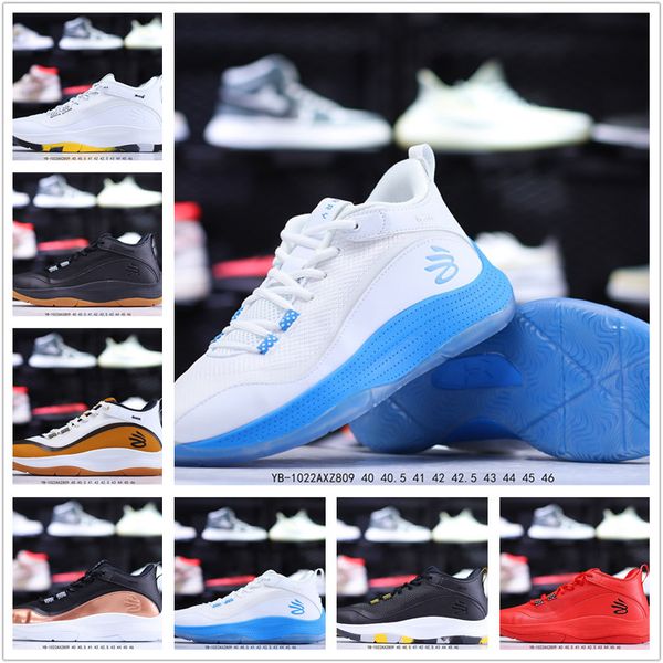 

2020 new ua curry 8 sports running shoes equality men black white basketball shoes