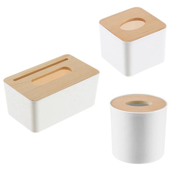 

tissue boxes & napkins simple stylish car box holders holder kitchen solid wood napkin case
