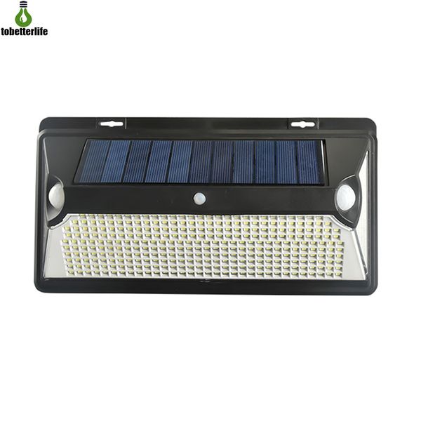 Lampada solare 360LED per esterni Luce solare Impermeabile Strada esterna PIR Sensore di movimento Illuminazione da giardino di sicurezza