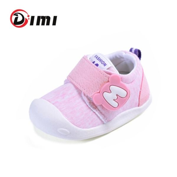 

dimi new kids breathable boy girl newborn toddler soft baby sneakers boys infant shoes first walkers y201028