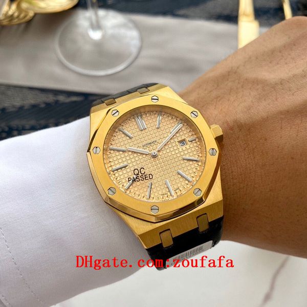 

2020 offshore men ap gold watches 8215 mechanical movement wristwatches rubber strap rainbow leather mens watch d1084