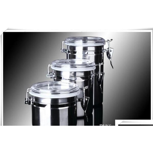 

stainless steel thick metal medium and small storage tank tank moisturizing herbal yanju moistu qylsef lipper