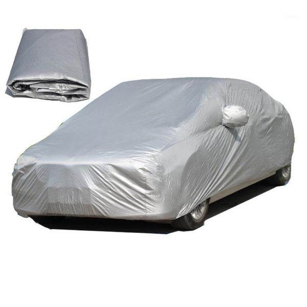 Universal à prova d'água de carro completo Coberturas ao ar livre indoor Sun Proteção UV capa de chuva de chuva de chuva de neve Protetor de gelo para sedan s / m / l / xl / xxl1