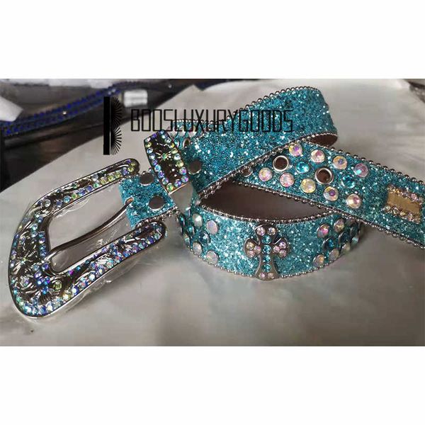 

2022 designer belt bb simon belts for men women shiny diamond belt blue shiny bb belts, Black;brown