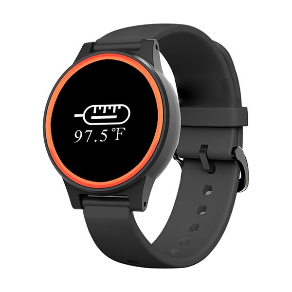 

watch body temperature monitor bracelet real time thermometer smart band