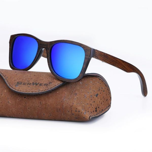 

sunglasses brown color bamboo for men wood sun glasses polarized rectangle lenses driving uv4001, White;black