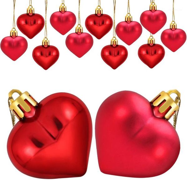 

decorative objects & figurines 24 pieces heart shaped ornaments valentine's day ornament for decoration1