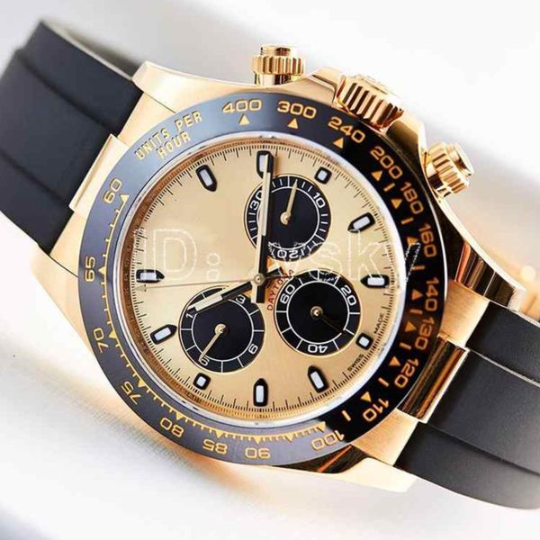 

watches 116519 ceramic bracelet mens mechanical stainless steel automatic movement men's watch sports watches wristwatches, Slivery;brown