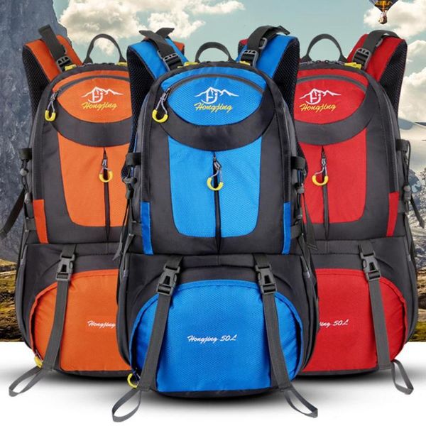 

outdoor bags 50l backpack hiking camping lightweight travel bag trekking rucksack