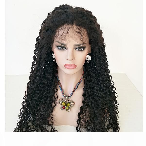 

exotic curly full lace human hair wigs for black women pre plucked natural hairline 130% density bleached knots baby hair around angelawigs, Black;brown