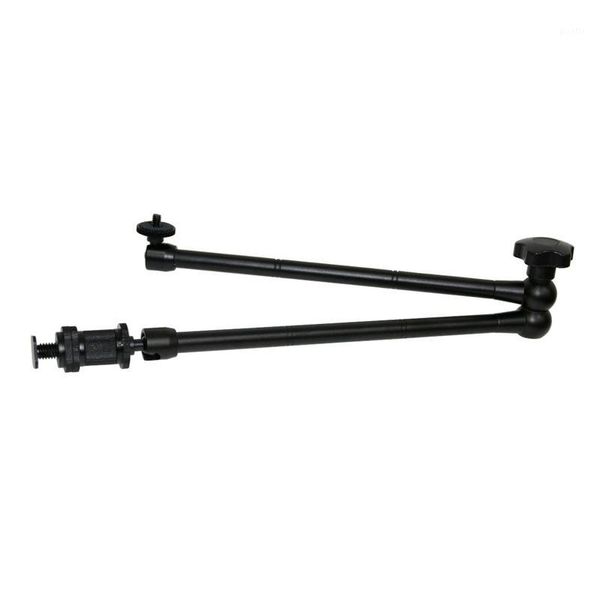 

20inch adjustable articulating friction ic arm with shoe mount for led light dslr rig lcd monitor1