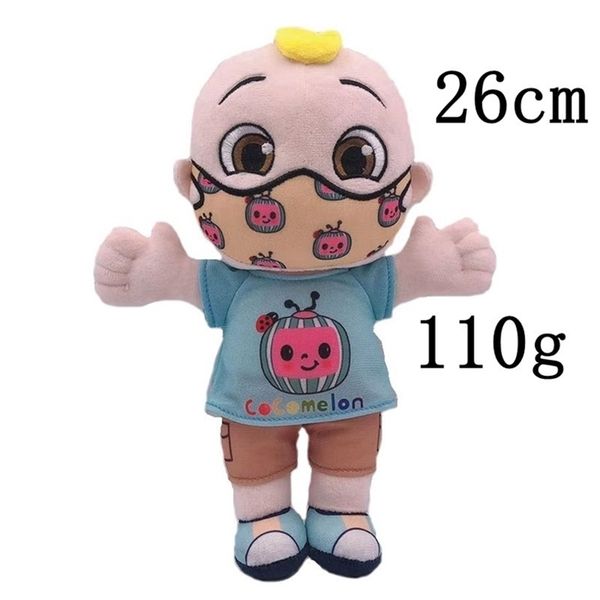 

2021 cocomelon jj family baby with mask toy dall kids chritmas gifts cocomelon plush toy soft cartoon cute toys gifts ly129d