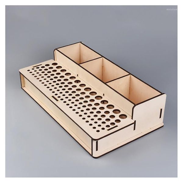 

leathercraft multifunctional tools holder wood leather tools organizer leathercraft stamping punching holder, 3 sizes1