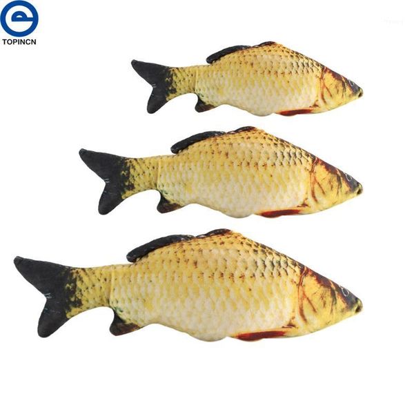 

40/60/80cm fish pillow carp fish shape simulation cushion throw pillow children birthday gift toy sofa home decor1