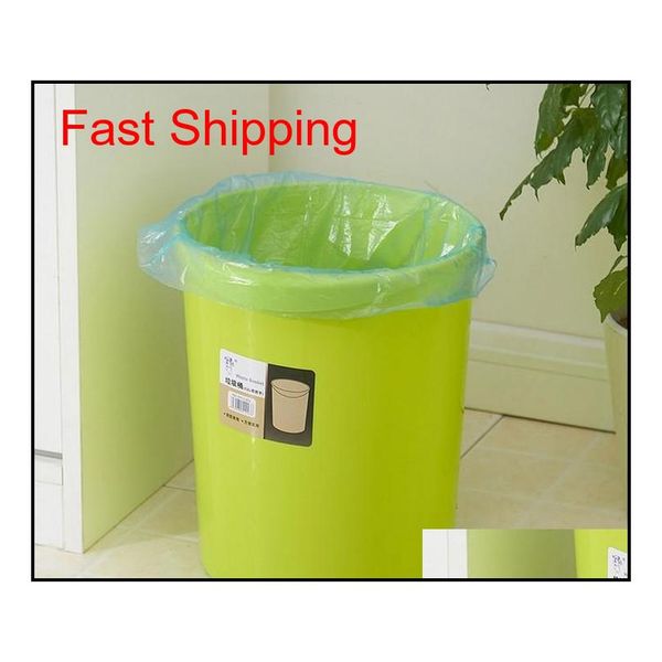 

1pc creative living room kitchen trash office household garbage basket circular toilet plastic qylgqy bdenet