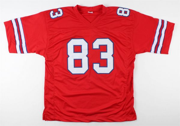 

custom retro vintage andre reed buffalo bills mitchell & ness men's 1990 football jersey, Black