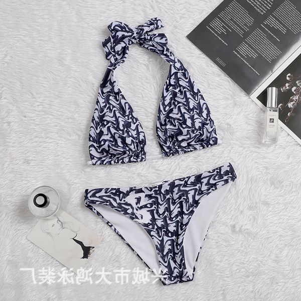 

alphabet triangle pack squeeze rope bikini split dahong swimsuit